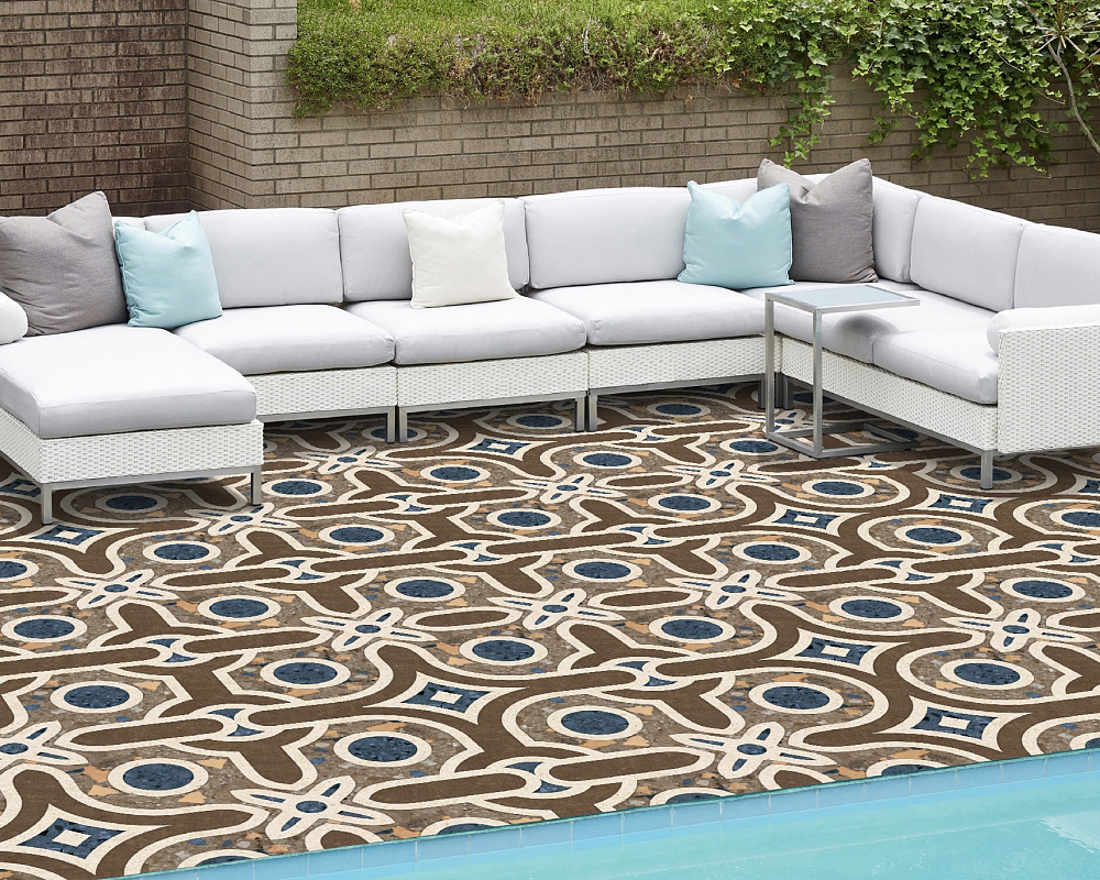 Spin Tropic Bianco Matt 40x40